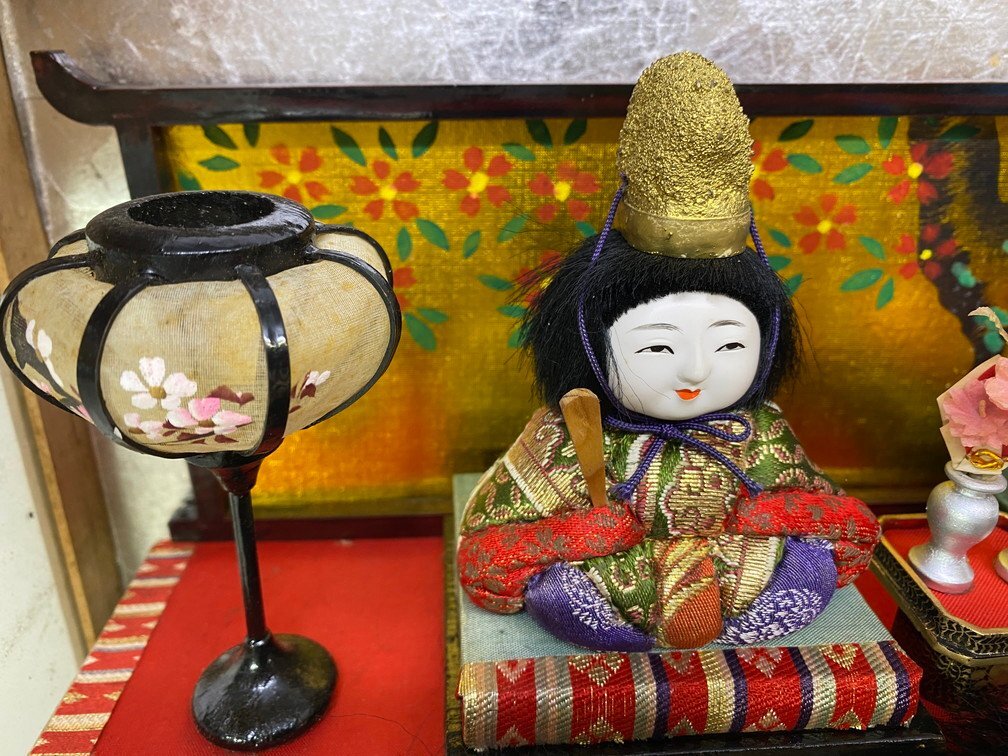 現状品】昭和レトロ 木目込人形 十五人揃 文化ケース入 雛人形 現状品】昭和レトロ 木目込人形 十五人揃 文化ケース入 雛人形