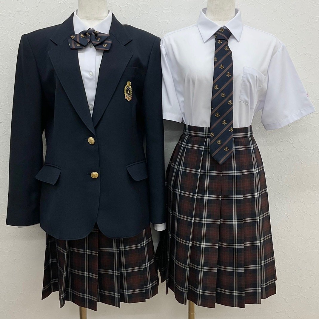 U1635/S1607(中古)神奈川県 城郷高校 女子制服7点 /ブレザー U1635/S1607(中古)神奈川県 城郷高校 女子制服7点 /ブレザー