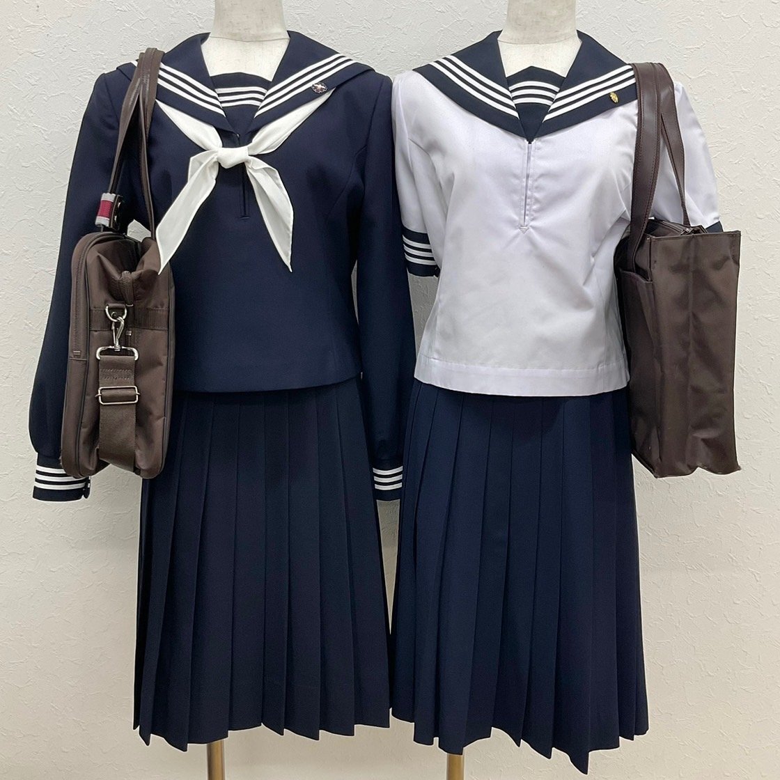 U1665/S1618(中古/箱)広島県 比治山女子中学校 12点 /セーラー U1665/S1618(中古/箱)広島県 比治山女子中学校 12点 /セーラー