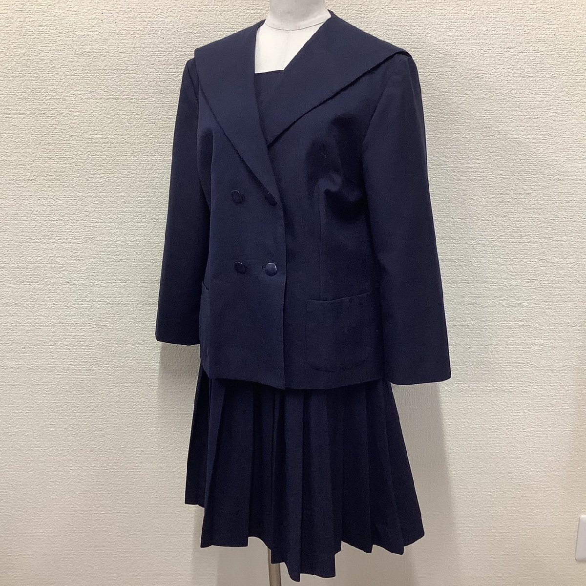 中古】山形県 山形市立第八中学校 女子制服 2点 (ブレザー