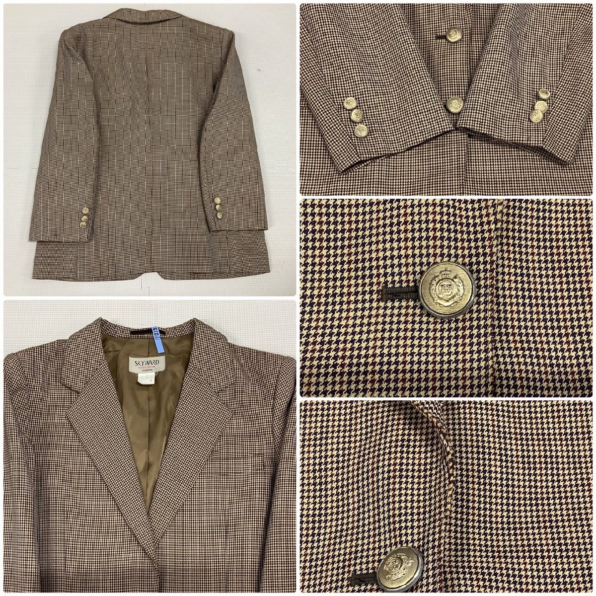 I1346/Y(中古)福島県 福島東高校 女子制服3点 /指定品/ブレザー I1346/Y(中古)福島県 福島東高校 女子制服3点 /指定品/ブレザー
