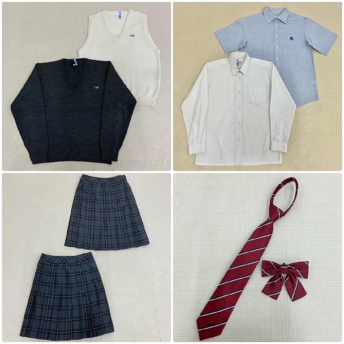 U1683/S1625(中古)北海道 札幌新川高校 女子制服9点 /ブレザー U1683/S1625(中古)北海道 札幌新川高校 女子制服9点 /ブレザー