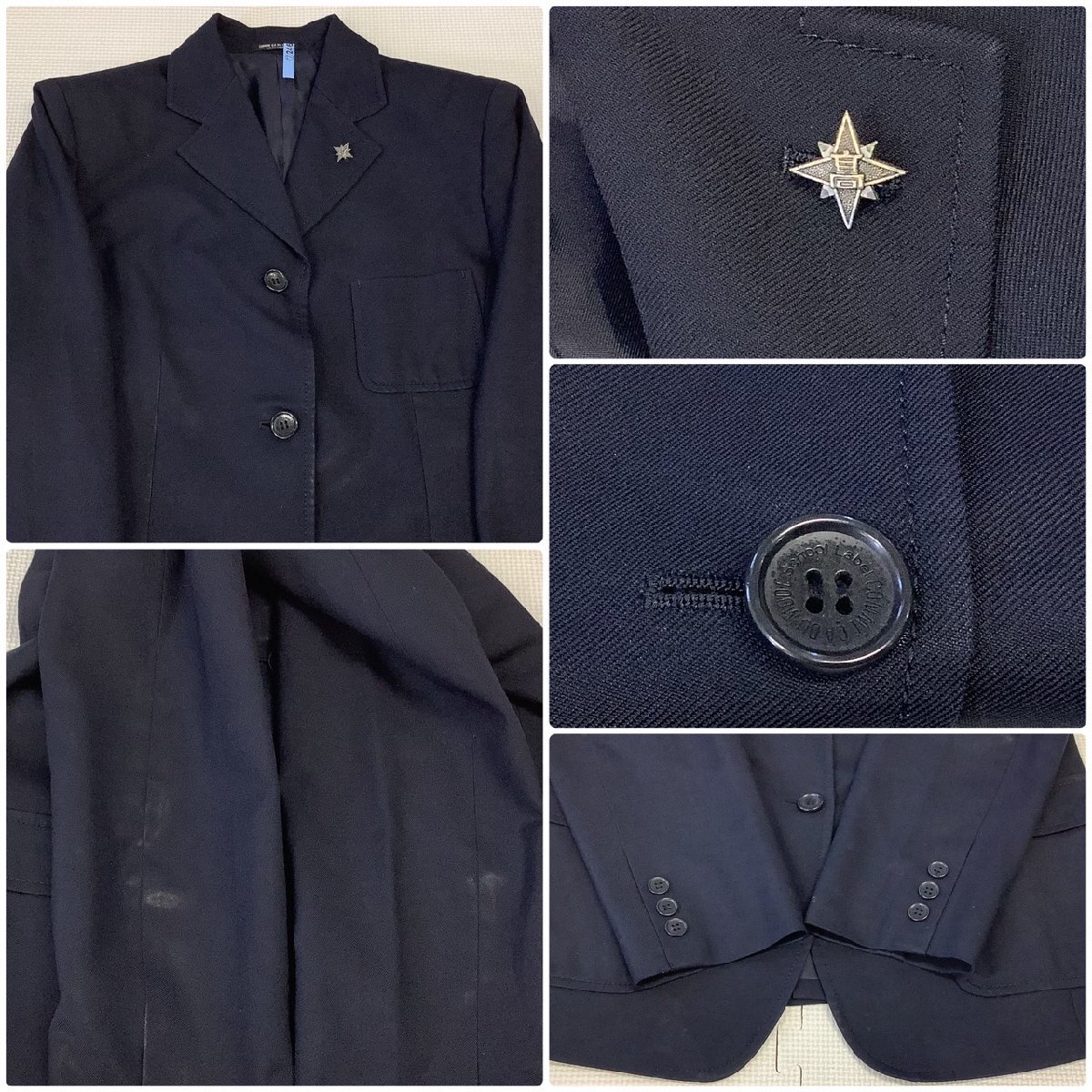 I1363/Y(中古)山形県 米沢中央高校 6点 /希少/校章/旧制服 I1363/Y(中古)山形県 米沢中央高校 6点 /希少/校章/旧制服