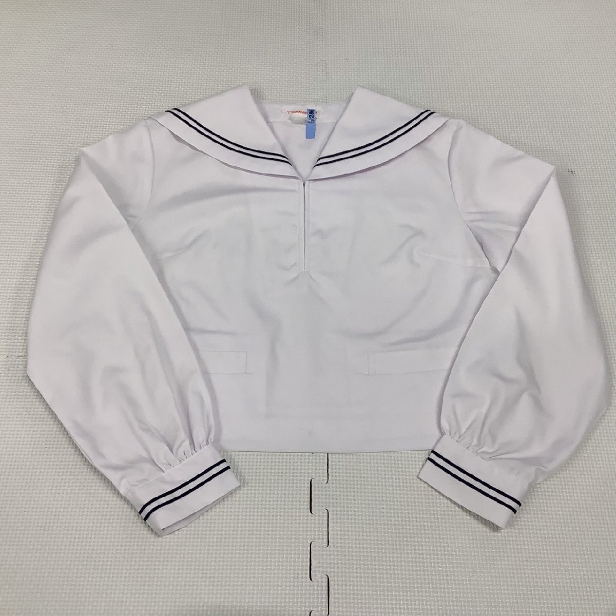 I1373/Y(中古) 山形県 山形市立 第三中学校 2点 /合服セーラー I1373/Y(中古) 山形県 山形市立 第三中学校 2点 /合服セーラー
