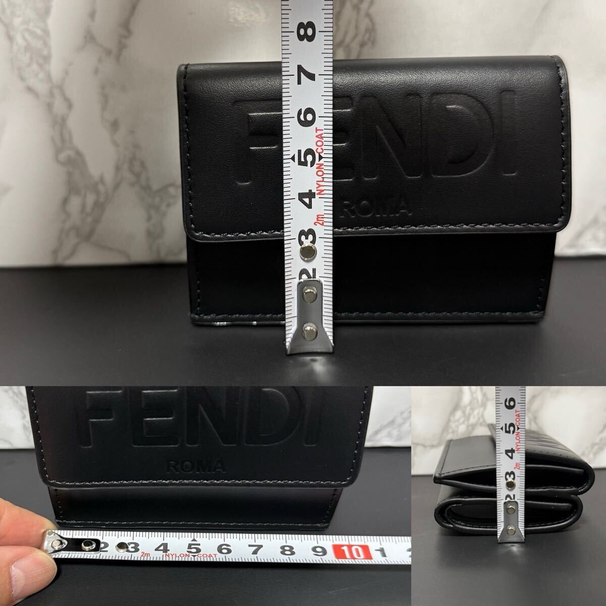 フェンディ FENDI 未使用 8M0395 0AAYZ 三つ折り財布 財布 フェンディ FENDI 未使用 8M0395 0AAYZ 三つ折り財布 財布