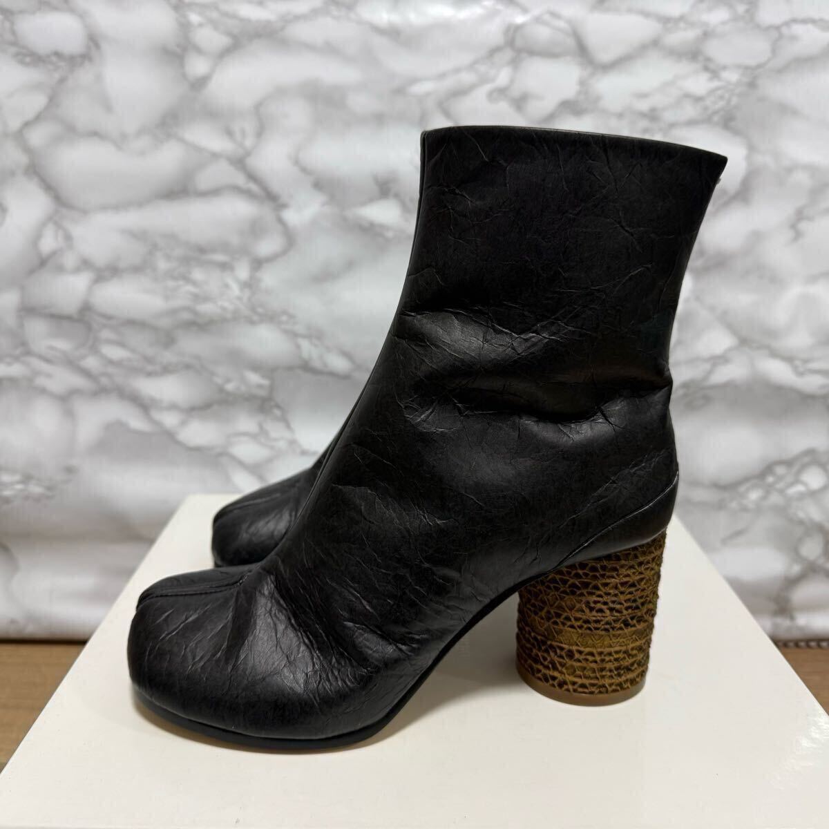 メゾンマルジェラ maisonmargiela 未使用 タビブーツ ブラック メゾンマルジェラ maisonmargiela 未使用 タビブーツ ブラック