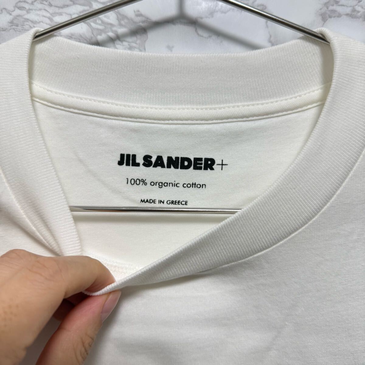 ジルサンダー jilsander 未使用 ロングTシャツ ホワイト 白色 ジルサンダー jilsander 未使用 ロングTシャツ ホワイト 白色