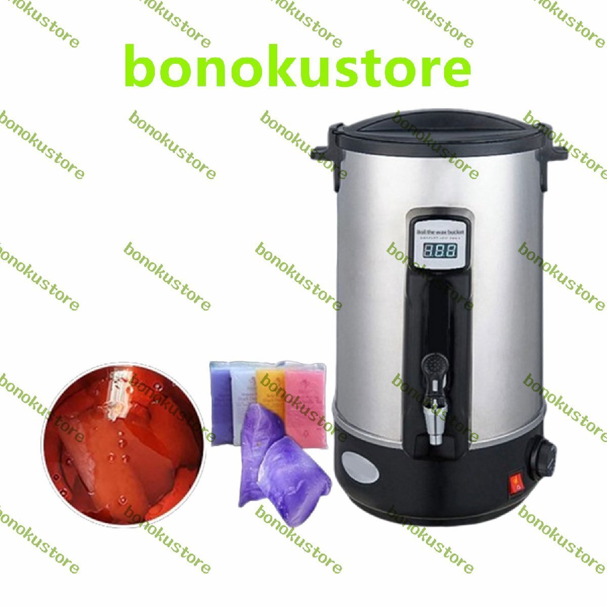  нержавеющая сталь meruta- воск производитель 20L цифровой воск .. ковш 30*C-110*C температура управление 2 -слойный слой изоляция кофе магазин 