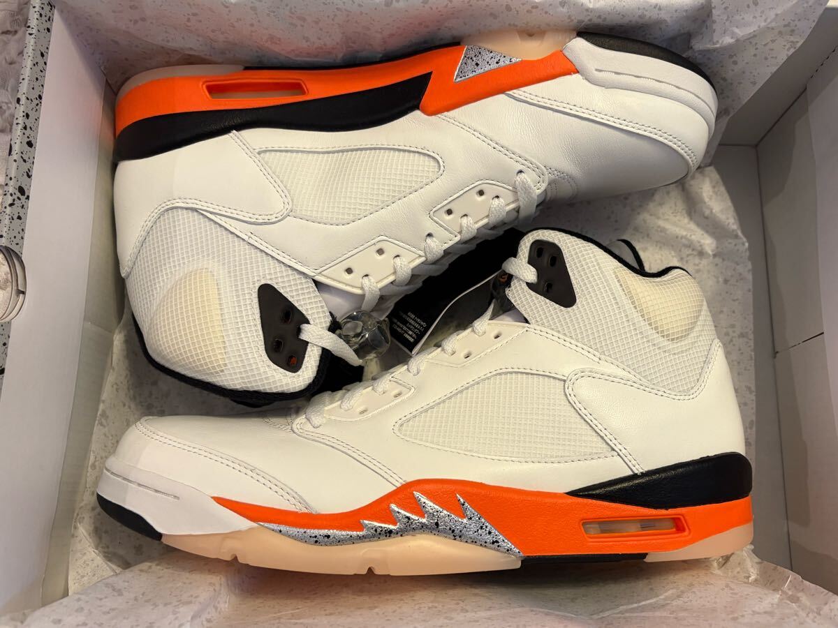 1円スタート】Nike Air Jordan 5 Orange Blaze 28.5cm US10.5 1円スタート】Nike Air Jordan 5 Orange Blaze 28.5cm US10.5