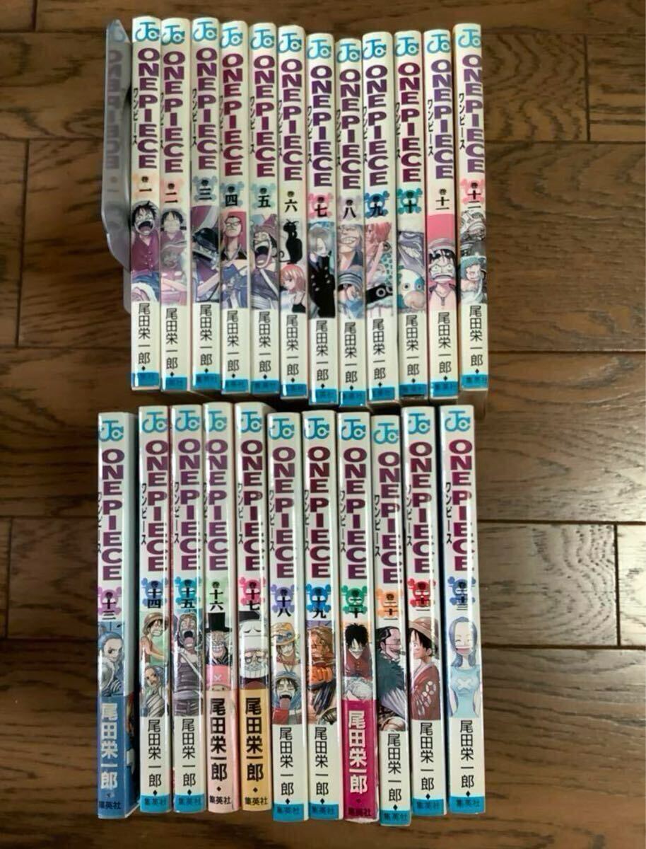 ☆初版あり☆ ワンピース 1巻〜23巻セット(抜けなし) + おまけ ☆初版あり☆ ワンピース 1巻〜23巻セット(抜けなし) + おまけ