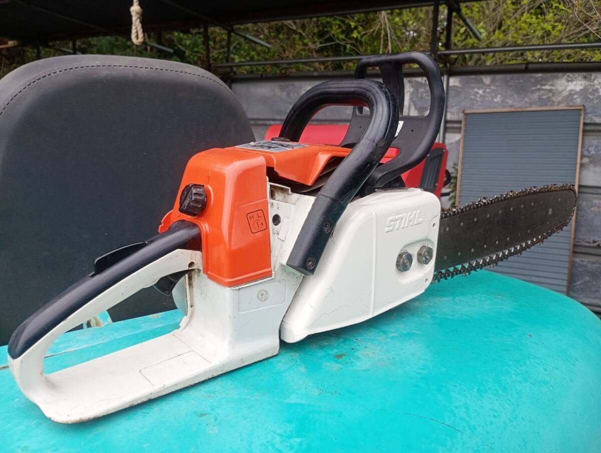 1円☆スチール チェンソー☆024AV 42cc☆バー40cm ハイパワー 1円☆スチール チェンソー☆024AV 42cc☆バー40cm ハイパワー