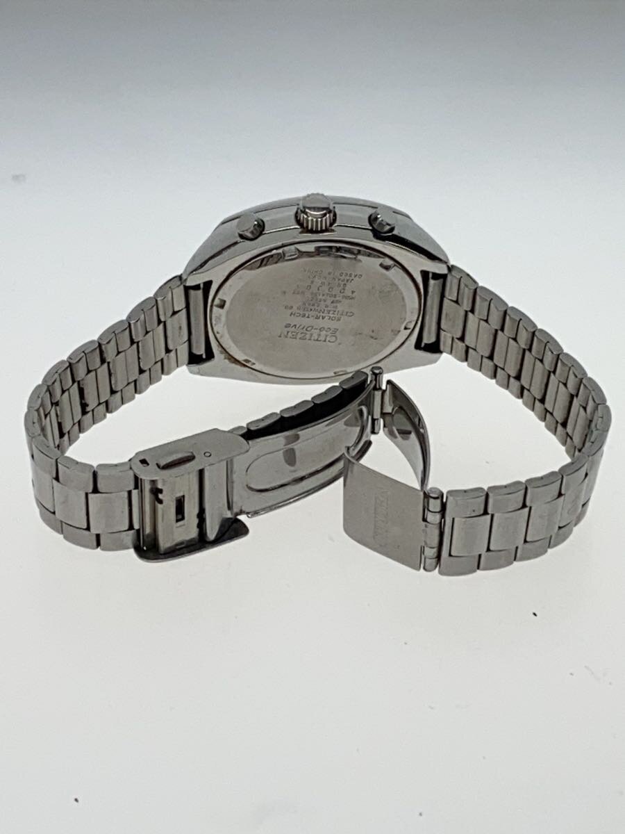 人気激安 CITIZEN◇クォーツ腕時計/アナログ/ステンレス/WHT/SLV/GN-4W-S その他