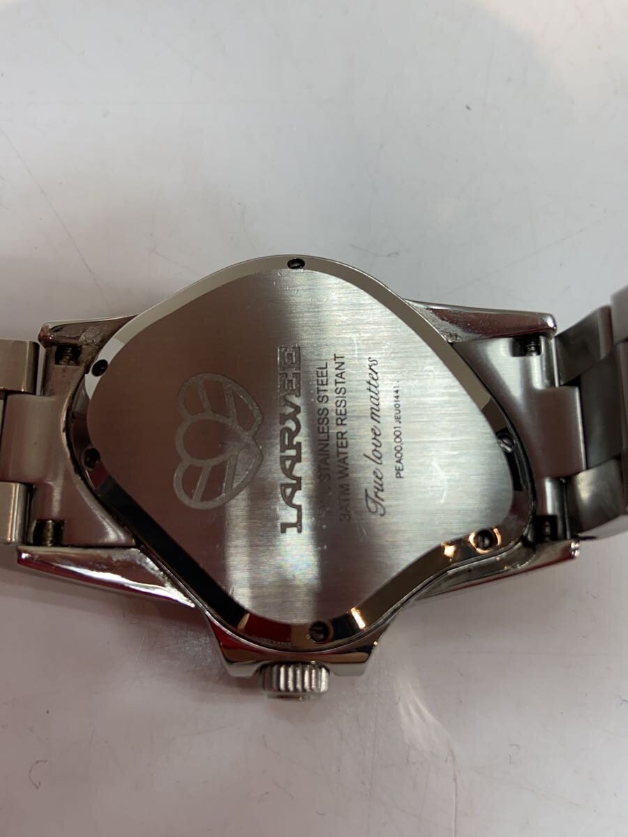 LAARVEE/SLIVER PRECISION STEEL/自動巻腕時計(jì)/アナログ/-/BLK/SLV