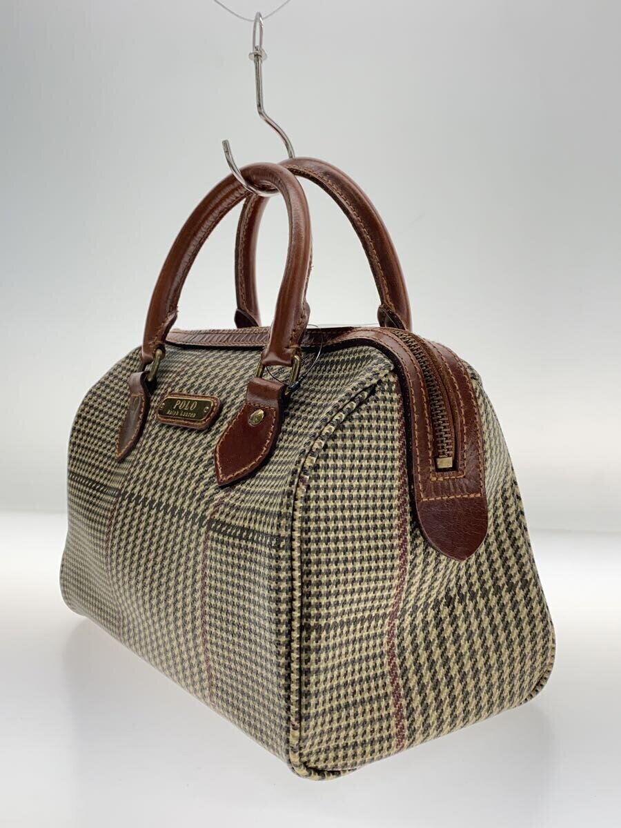 POLO RALPH LAUREN* сумка "Boston bag" /PVC/BRW/ проверка 