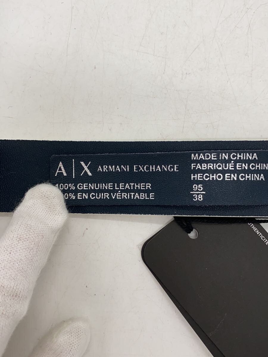 ARMANI EXCHANGE◆ベルト/-/WHT/メンズ