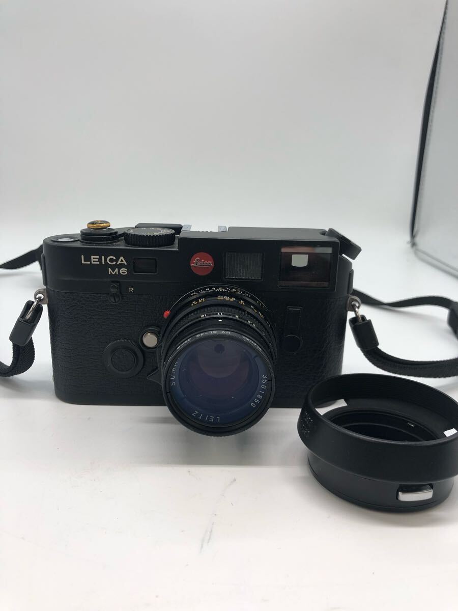 森 3I7 美品 LEICA M6 ライカ レンジファインダー summicron-m 森 3I7 美品 LEICA M6 ライカ レンジファインダー summicron-m