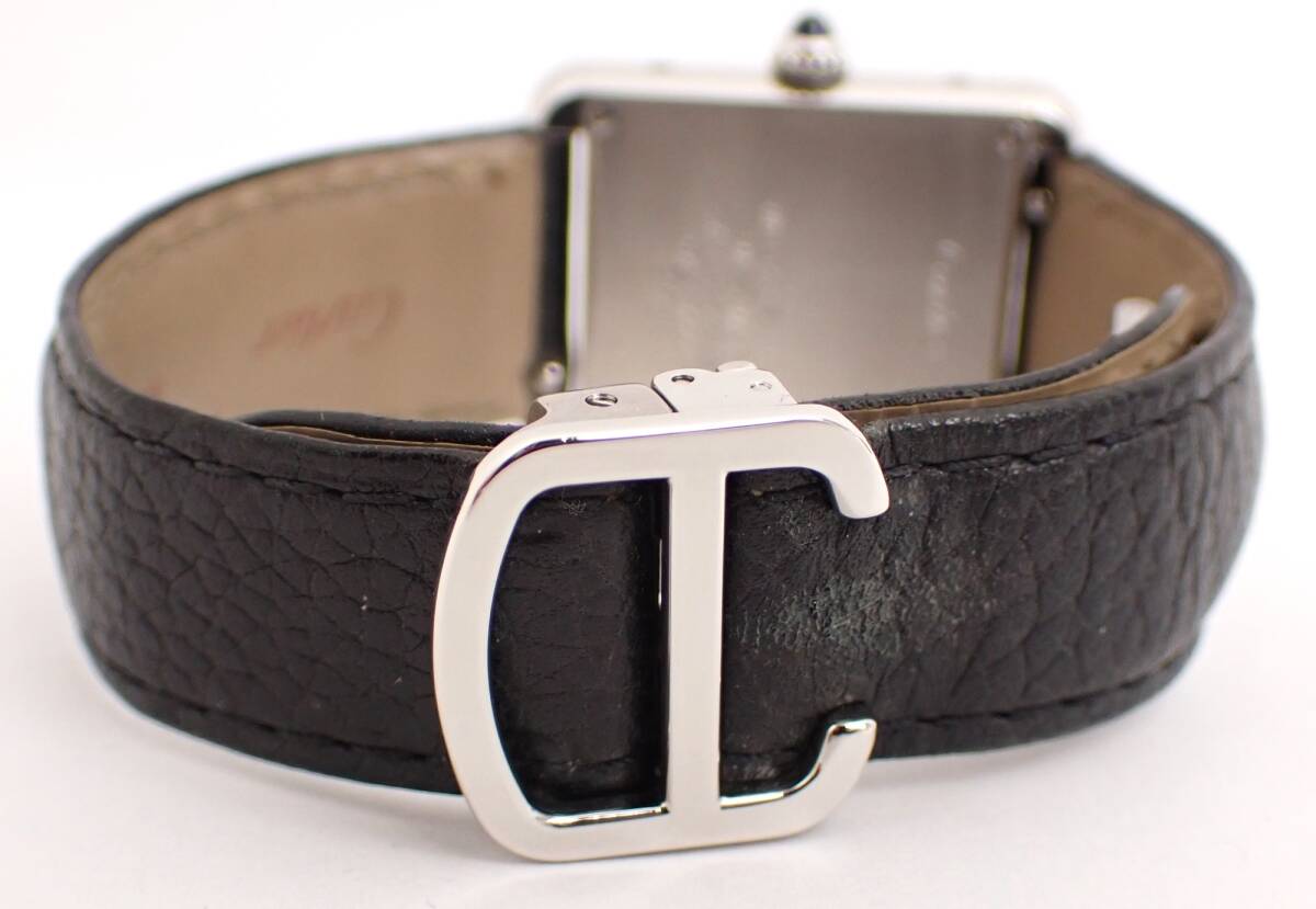 新品仕上げ済 Cartier(カルティエ) タンクソロSM WSTA0030 SS/革 新品仕上げ済 Cartier(カルティエ) タンクソロSM WSTA0030 SS/革