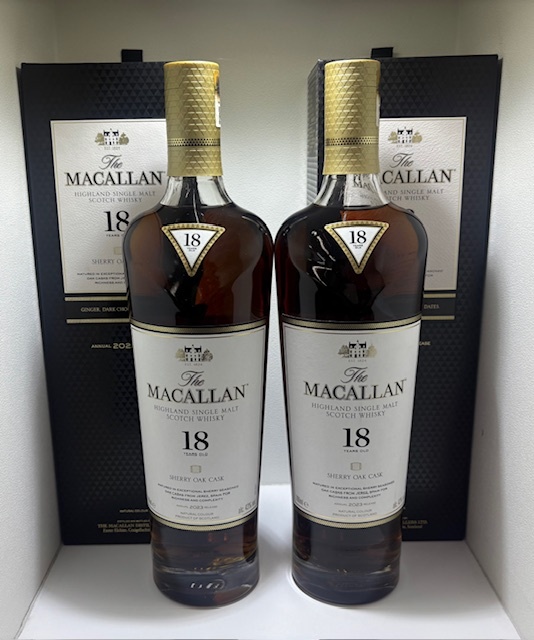 23463】未開栓 The MACALLAN ザ・マッカラン 18年 2023 シェリー 23463】未開栓 The MACALLAN ザ・マッカラン 18年 2023 シェリー
