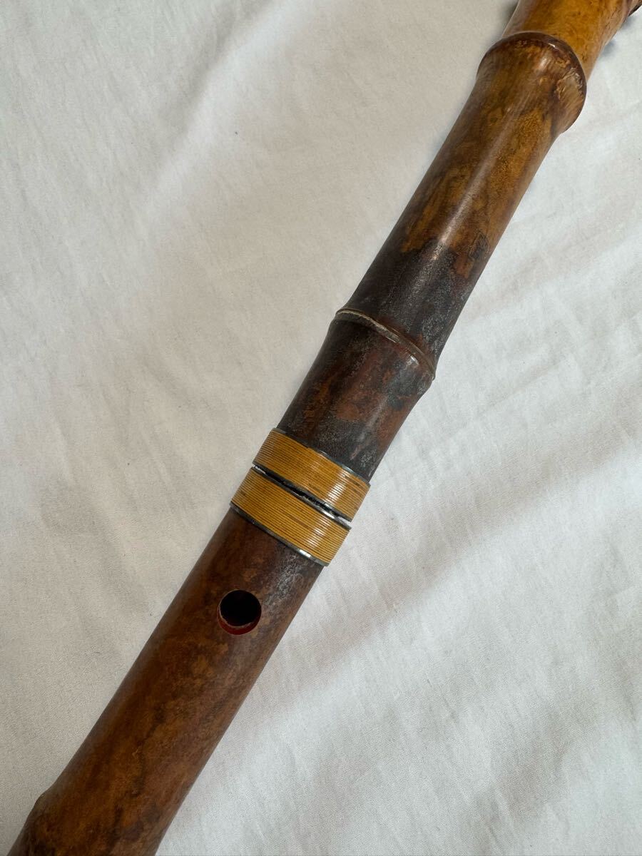 尺八 真山銘 一尺八寸 約55cm 和楽器 ジャンク品(本体)|売買 尺八 真山銘 一尺八寸 約55cm 和楽器 ジャンク品(本体)|売買
