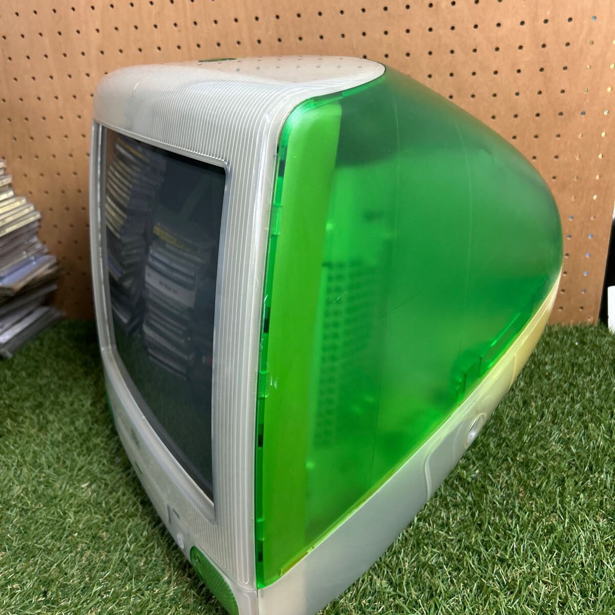 ☆Apple iMac アップル G3 スケルトン 緑 ジャンク☆(iMac ☆Apple iMac アップル G3 スケルトン 緑 ジャンク☆(iMac