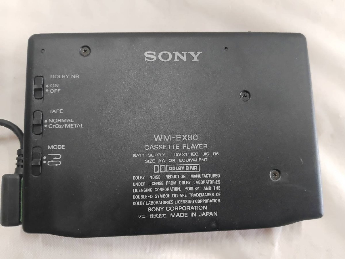 中古 通電・動作未確認 ジャンク】SONY ソニー カセット 中古 通電・動作未確認 ジャンク】SONY ソニー カセット