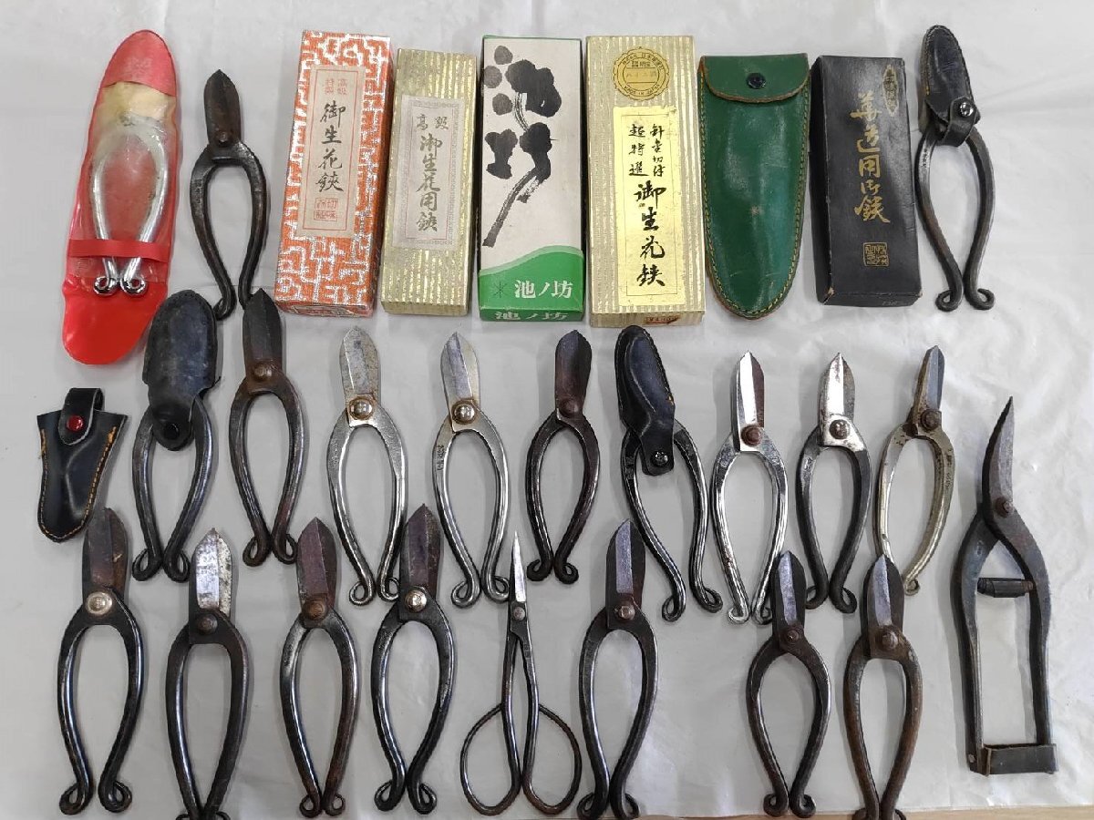 ①【中古 動作未確認 ジャンク品扱い】剪定鋏 植木鋏 盆栽鋏 ①【中古 動作未確認 ジャンク品扱い】剪定鋏 植木鋏 盆栽鋏