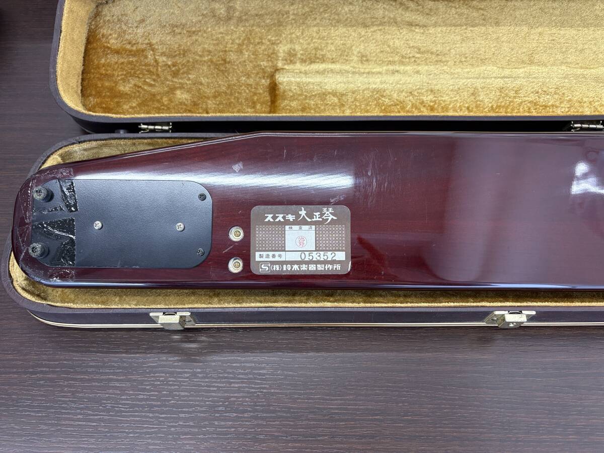 6761 エレキ 電気 大正琴 Ran 蘭 Bass バス 和楽器 楽器 鈴木 6761 エレキ 電気 大正琴 Ran 蘭 Bass バス 和楽器 楽器 鈴木