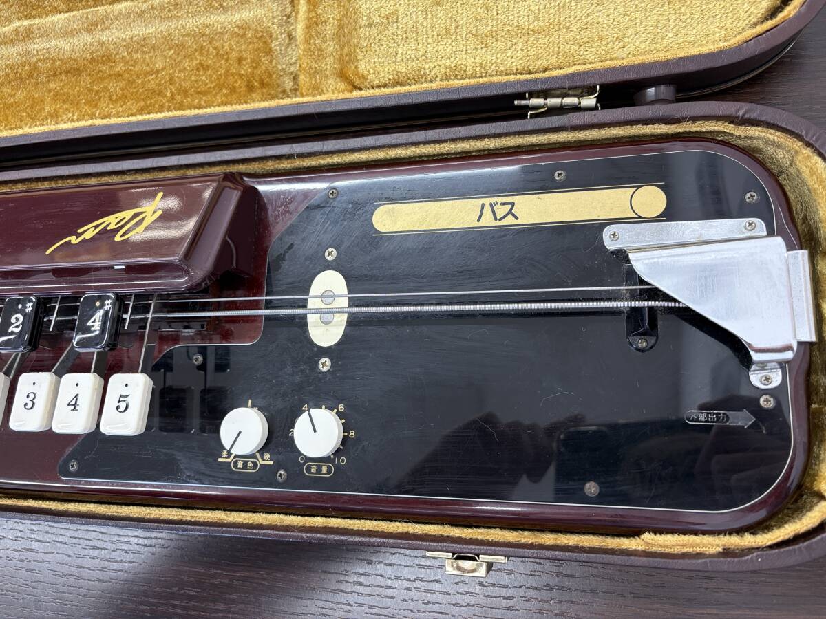 6761 エレキ 電気 大正琴 Ran 蘭 Bass バス 和楽器 楽器 鈴木 6761 エレキ 電気 大正琴 Ran 蘭 Bass バス 和楽器 楽器 鈴木