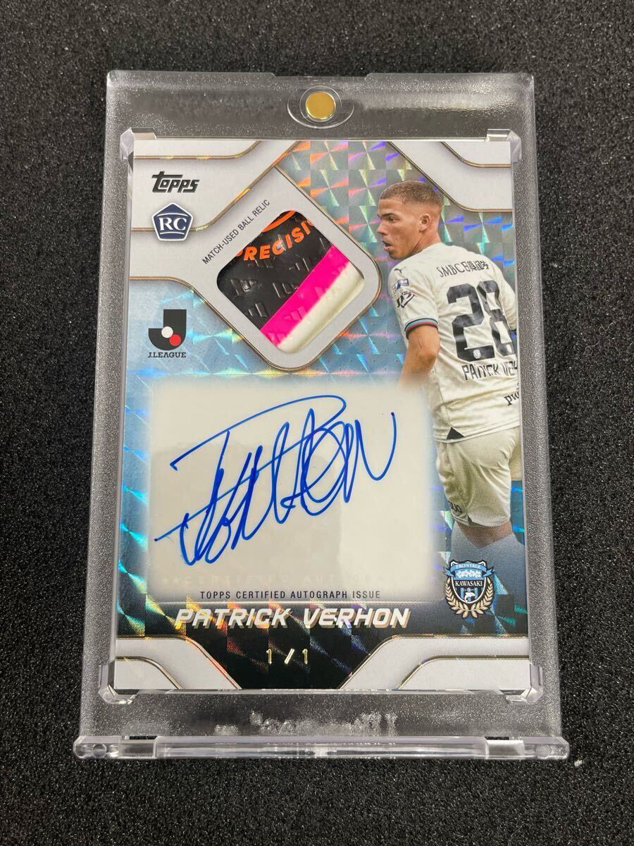 1of1】 Topps Jリーグ Flagship パトリッキ・ヴェロン Patrick 1of1】 Topps Jリーグ Flagship パトリッキ・ヴェロン Patrick