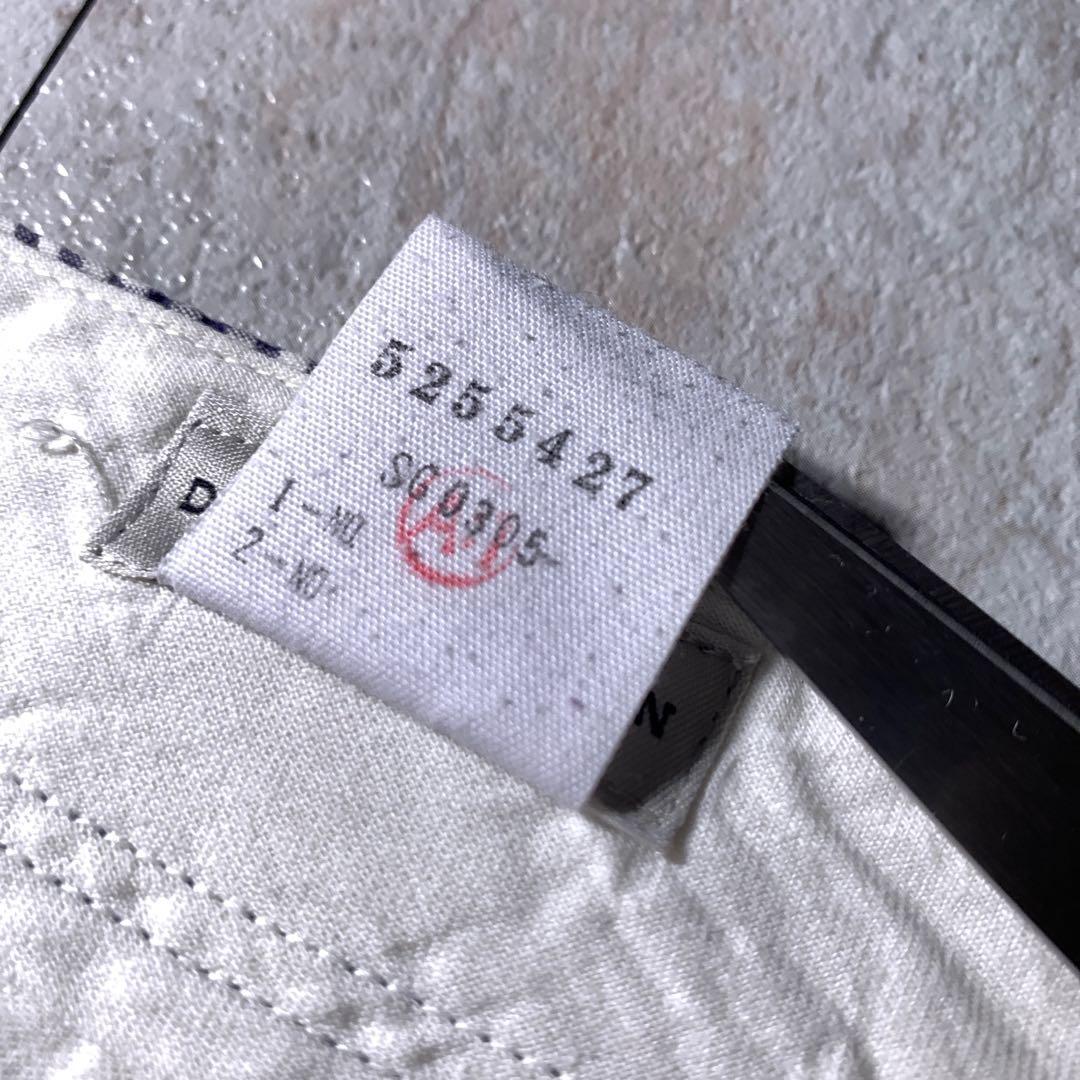 DRIES VAN NOTEN シアサッカー スラックス ギンガムチェック 46 DRIES VAN NOTEN シアサッカー スラックス ギンガムチェック 46