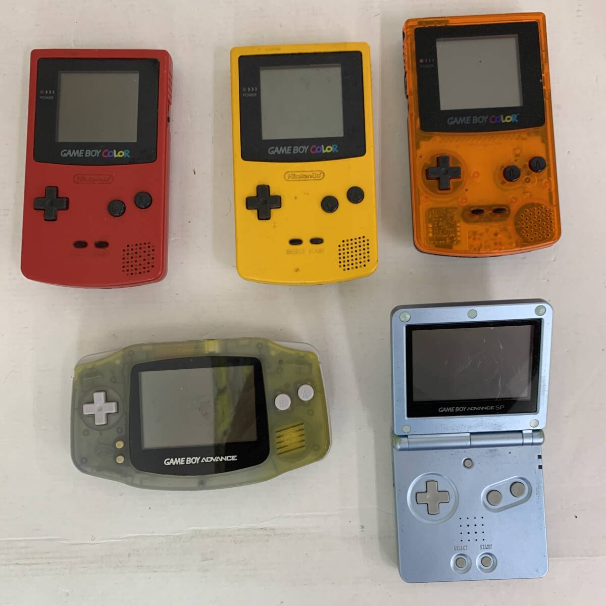 04wy9020△【1円~】携帯ゲーム機 17個 Nintendo GBA SP 04wy9020△【1円~】携帯ゲーム機 17個 Nintendo GBA SP