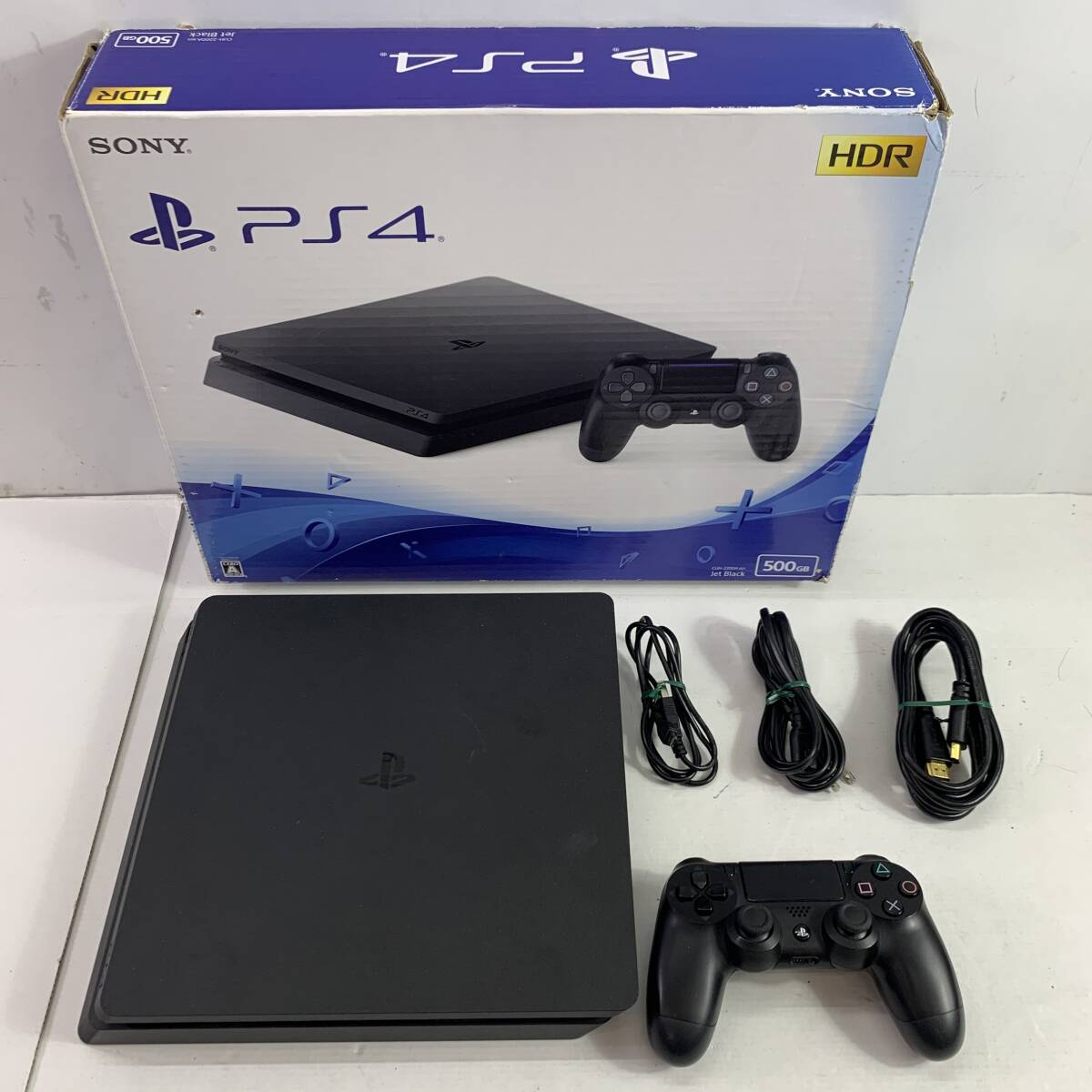 売れ筋アイテムラン 04wy9029△【1円~】SONY PlayStation4 CUH-2200A PS4 JetBlack PS4本体
