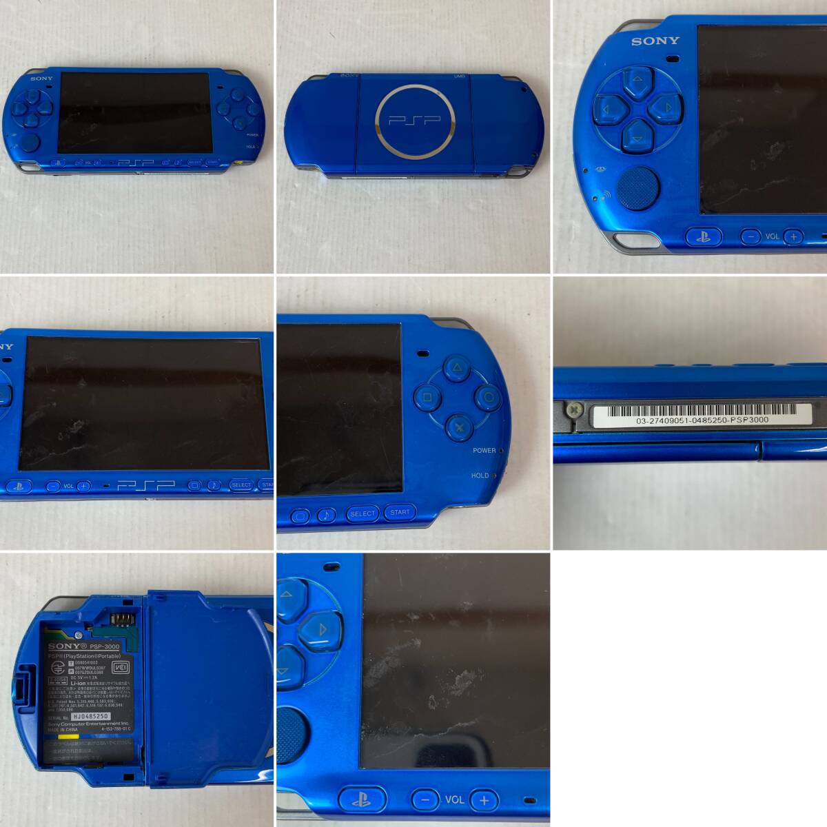 04wy9625□【1円~】SONY PSP 4台セット PSP-3000 3台 PSP-1000 04wy9625□【1円~】SONY PSP 4台セット PSP-3000 3台 PSP-1000