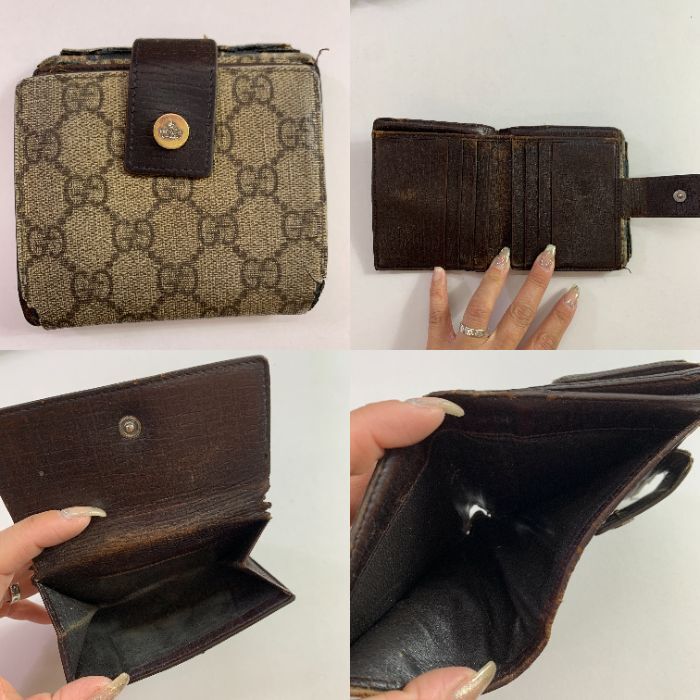 04wy9130▽【1円~】GUCCI グッチ 長財布 二つ折り財布 プラダ 04wy9130▽【1円~】GUCCI グッチ 長財布 二つ折り財布 プラダ