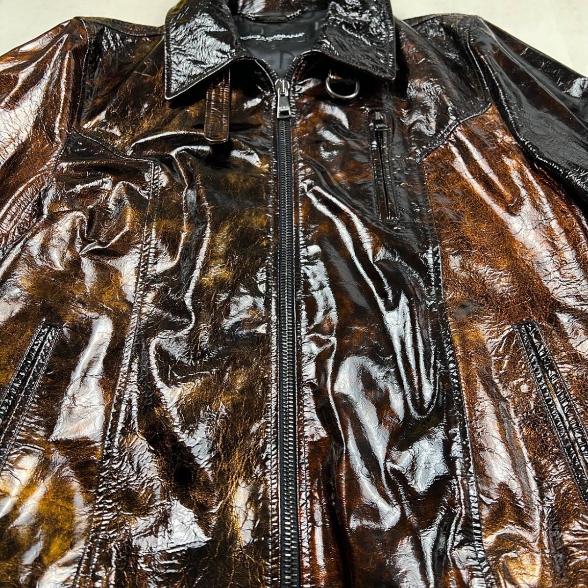 希少XL相当 極美品!!DOLCE&GABBANA【王者の貫禄】シープスキン 希少XL相当 極美品!!DOLCE&GABBANA【王者の貫禄】シープスキン