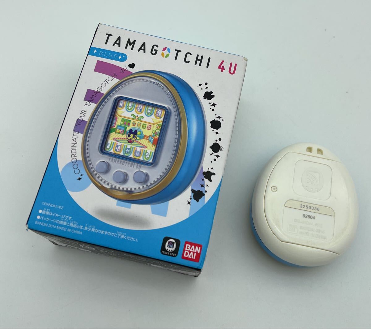 1円〜 美品 たまごっち4U BANDAI Tamagotchi4u ブルーホワイト 1円〜 美品 たまごっち4U BANDAI Tamagotchi4u ブルーホワイト