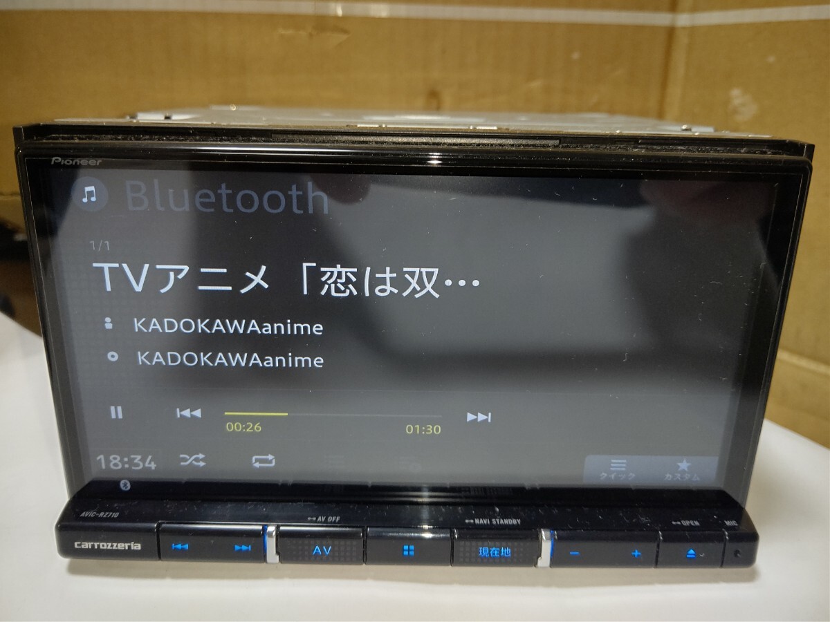 カロッツェリア 4x4フルセグ地デジ Bluetooth SDナビ AVIC-RZ710 カロッツェリア 4x4フルセグ地デジ Bluetooth SDナビ AVIC-RZ710