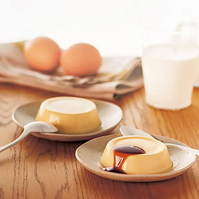 【ギフトに最適】秋川牧園の卵で作ったたまご村プリン４個(gè)秋川牧園の濃厚なたまごと牛乳が甘くとろける 紙袋 包裝 のし カード無料 お中元