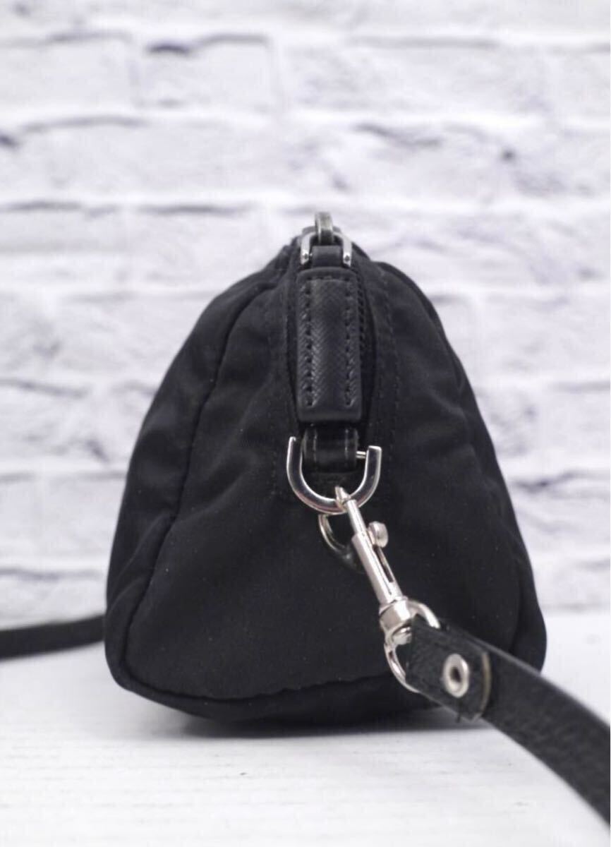 美品 PRADA プラダ ナイロンxレザー クロスボディ ショルダー 美品 PRADA プラダ ナイロンxレザー クロスボディ ショルダー