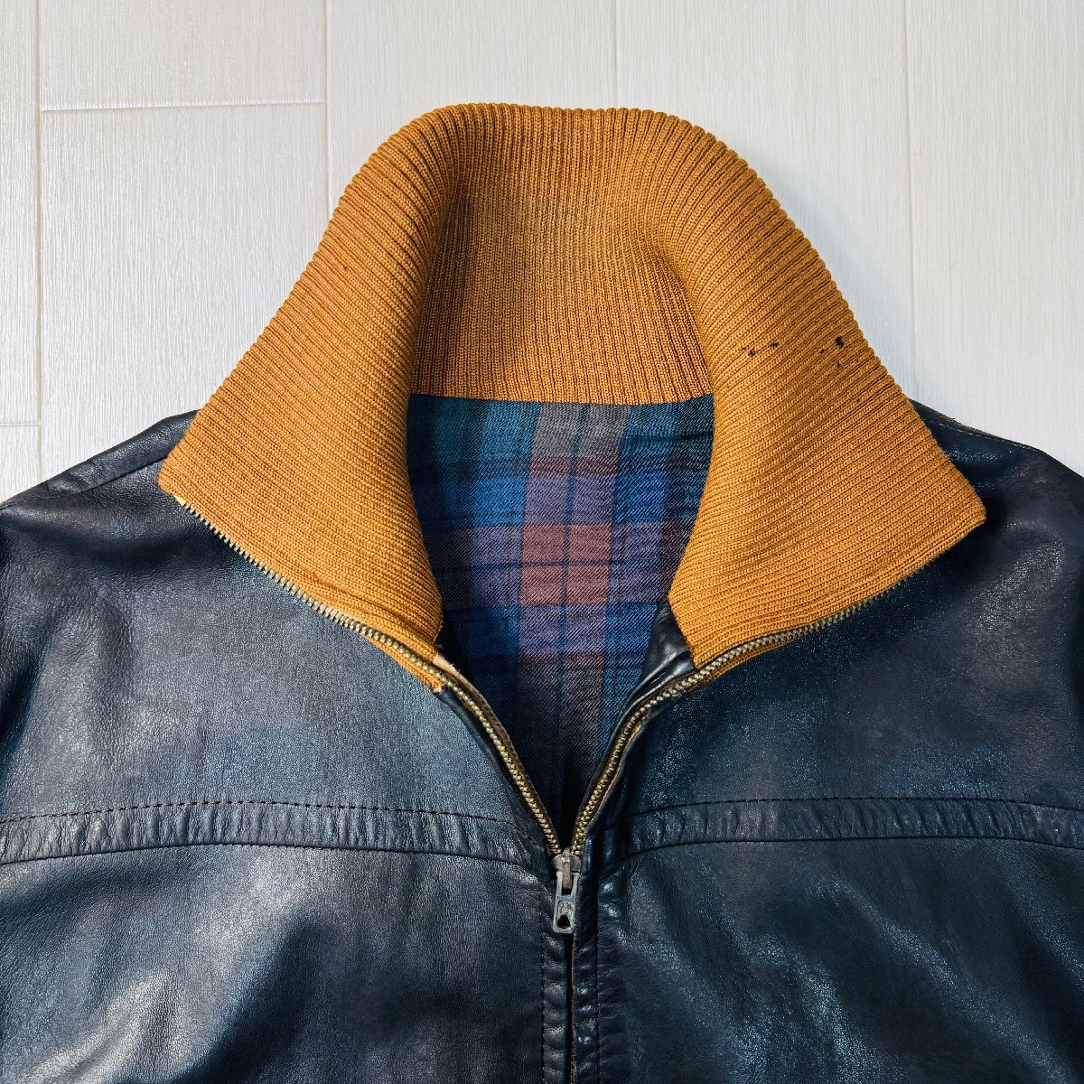 50 XL-XXL相当☆エルメス/HERMES 羊革 ラムレザー ボンバー 50 XL-XXL相当☆エルメス/HERMES 羊革 ラムレザー ボンバー