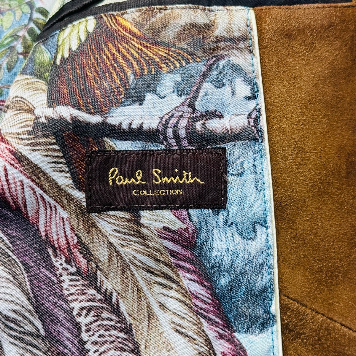 美品/Mサイズ☆ポールスミス/Paul Smith COLLECTION 総柄裏地 羊 美品/Mサイズ☆ポールスミス/Paul Smith COLLECTION 総柄裏地 羊