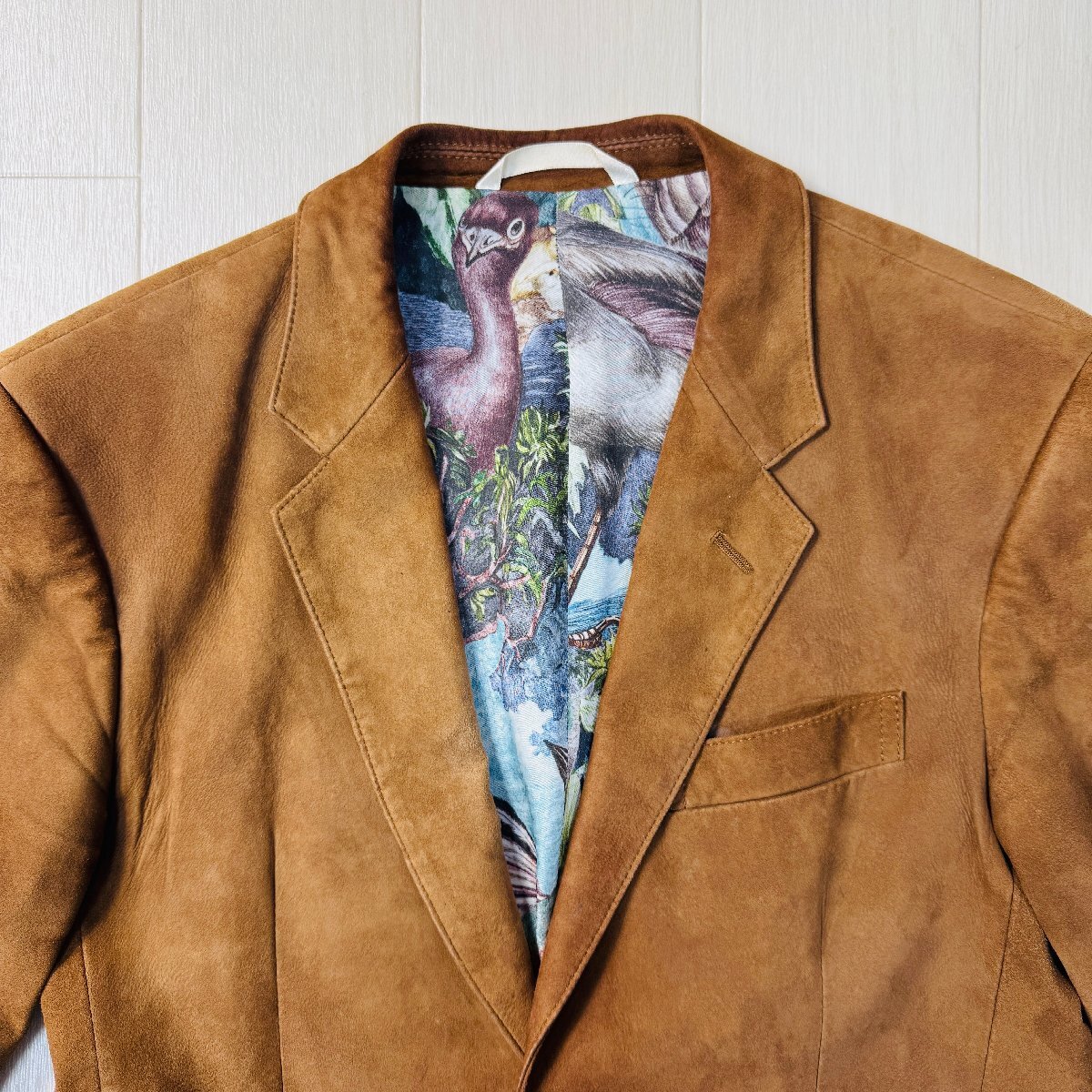 美品/Mサイズ☆ポールスミス/Paul Smith COLLECTION 総柄裏地 羊 美品/Mサイズ☆ポールスミス/Paul Smith COLLECTION 総柄裏地 羊