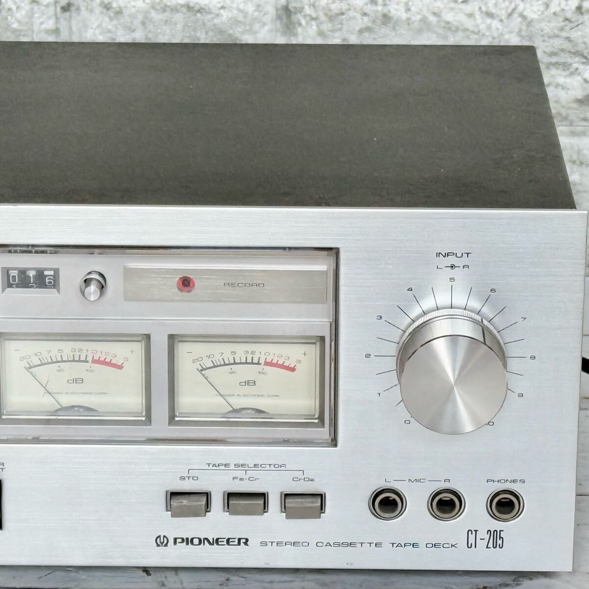 送料無料 ジャンク品 Pioneer ステレオカセットデッキ CT-205 送料無料 ジャンク品 Pioneer ステレオカセットデッキ CT-205