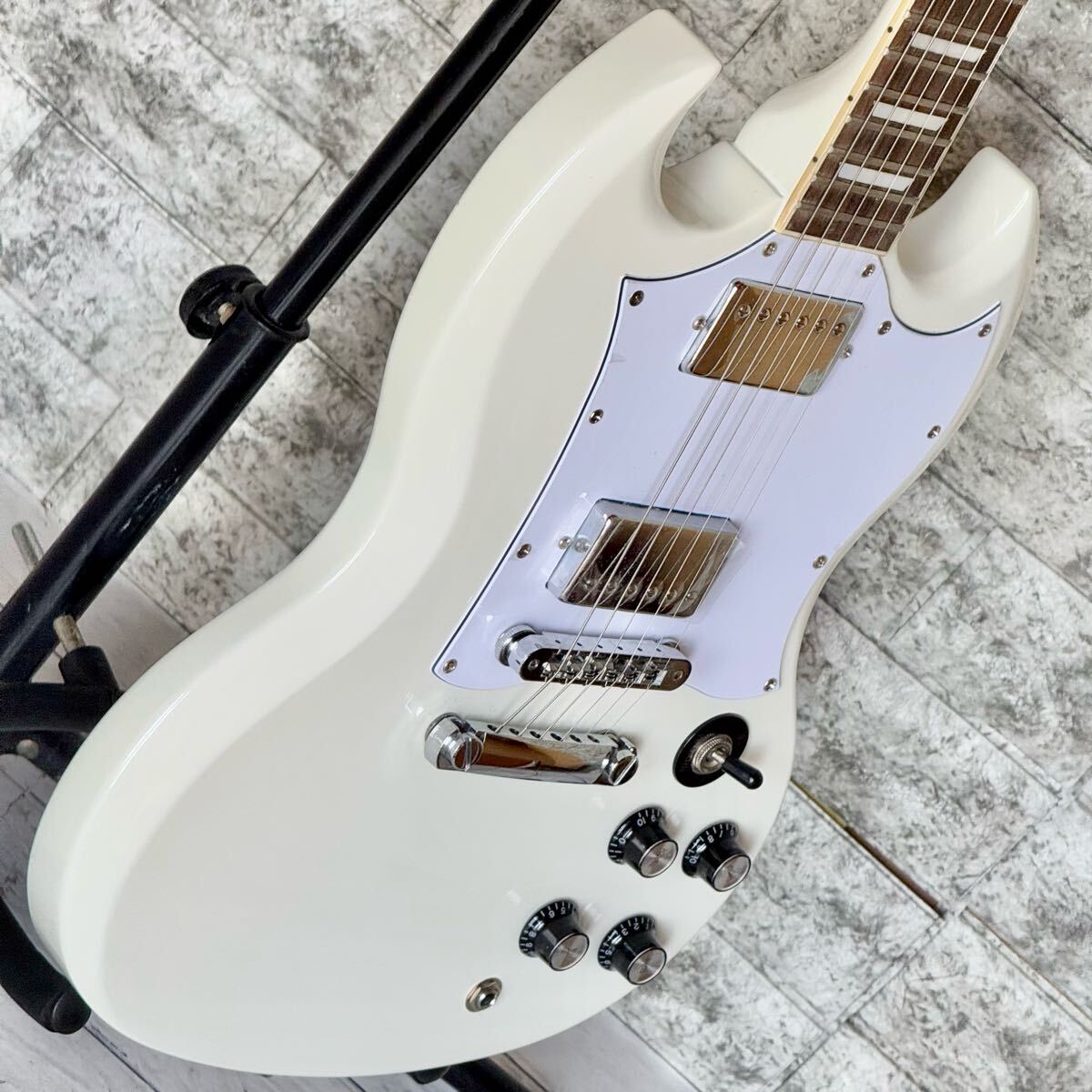 美品 Blitz by アリアプロ2 SG エレキギター BLITZ BY ARIAPROII ( ブリッツバイアリアプロツー ) BSG-STD