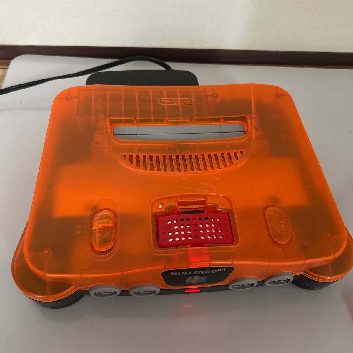 NINTENDO 64任天堂 NUS-001(JPN) ニンテンドウ64 通電確認済み NINTENDO 64任天堂 NUS-001(JPN) ニンテンドウ64 通電確認済み