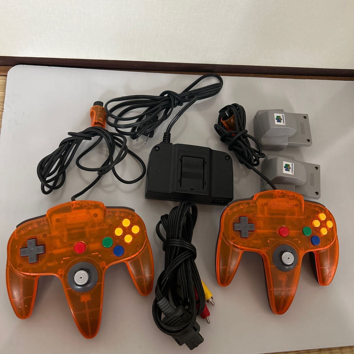 NINTENDO 64任天堂 NUS-001(JPN) ニンテンドウ64 通電確認済み NINTENDO 64任天堂 NUS-001(JPN) ニンテンドウ64 通電確認済み