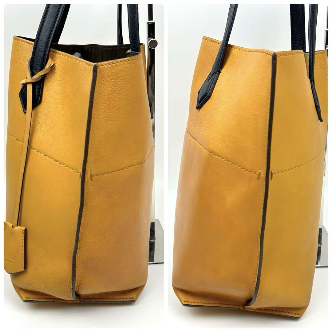 FENDI オールインショッピング トートバッグ レザー レザー FENDI オールインショッピング トートバッグ レザー レザー