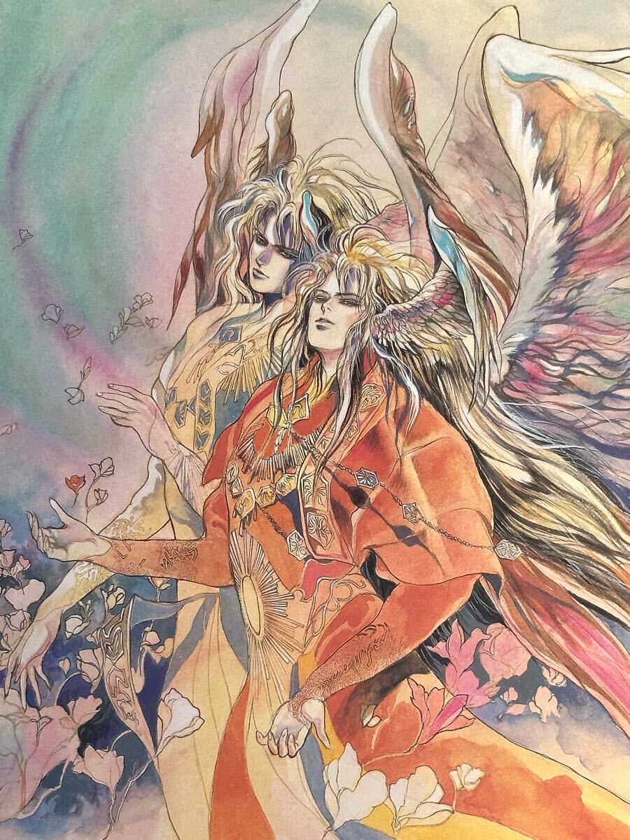ロマンシングサガ 小林智美 カラー複製原画 ③ ポスター/セル画 ロマンシングサガ 小林智美 カラー複製原画 ③ ポスター/セル画