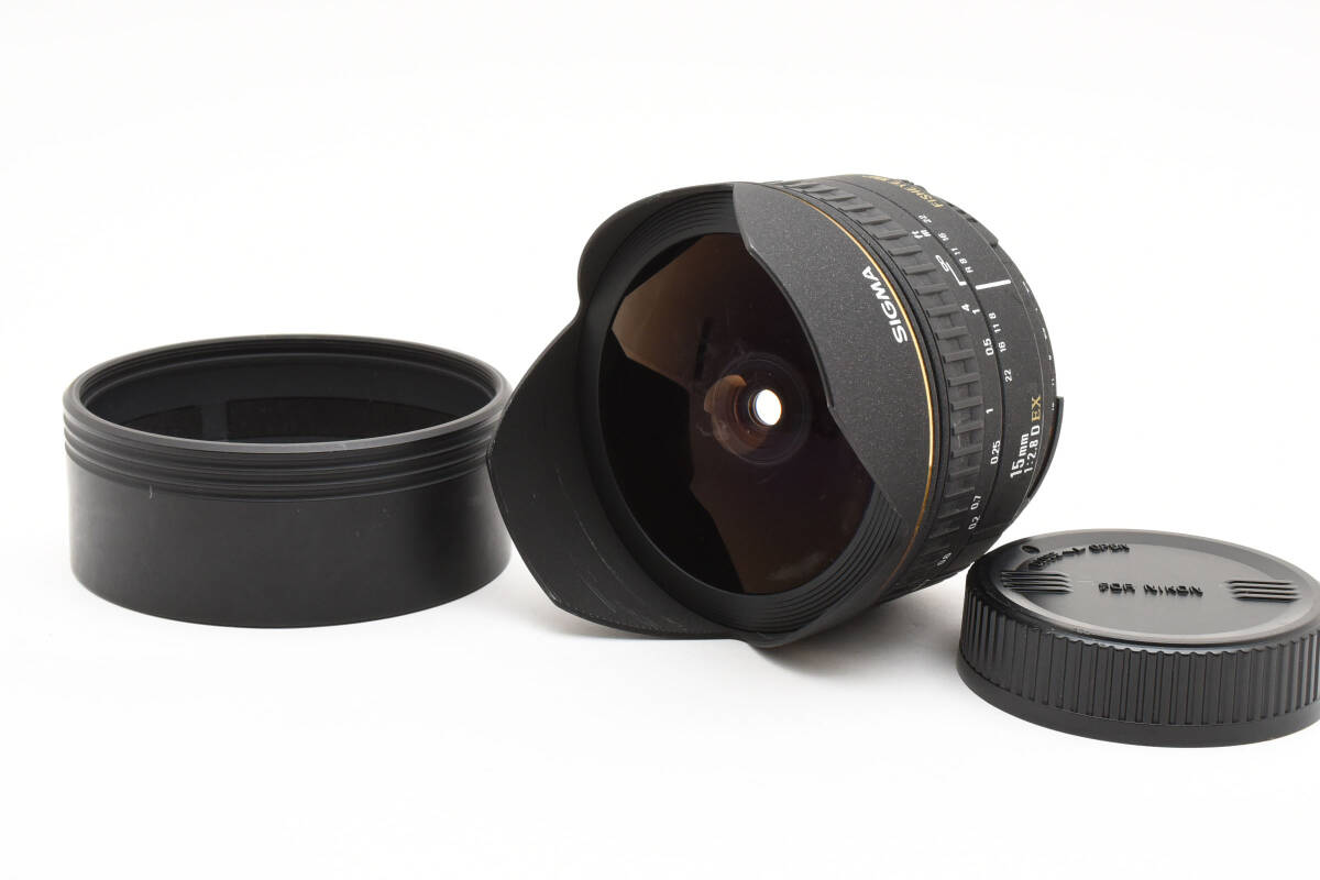 シグマ SIGMA 15mm f2.8 fisheye フィッシュアイレンズ Nikon シグマ SIGMA 15mm f2.8 fisheye フィッシュアイレンズ Nikon