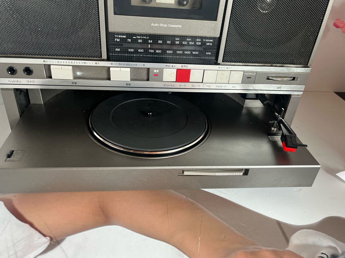 A/b National /STEREO MUSIC SYSYTEM SG-J500 ラジカセ レコード A/b National /STEREO MUSIC SYSYTEM SG-J500 ラジカセ レコード